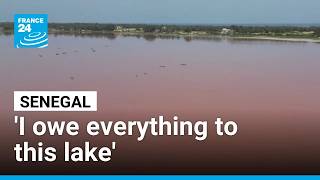 Senegal's Pink Lake slowly regaining its color and salt harvests four years after devastating floods