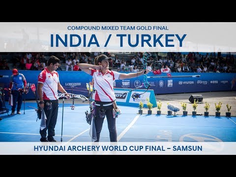 India v Turkey – compound mixed team gold final | Samsun 2018