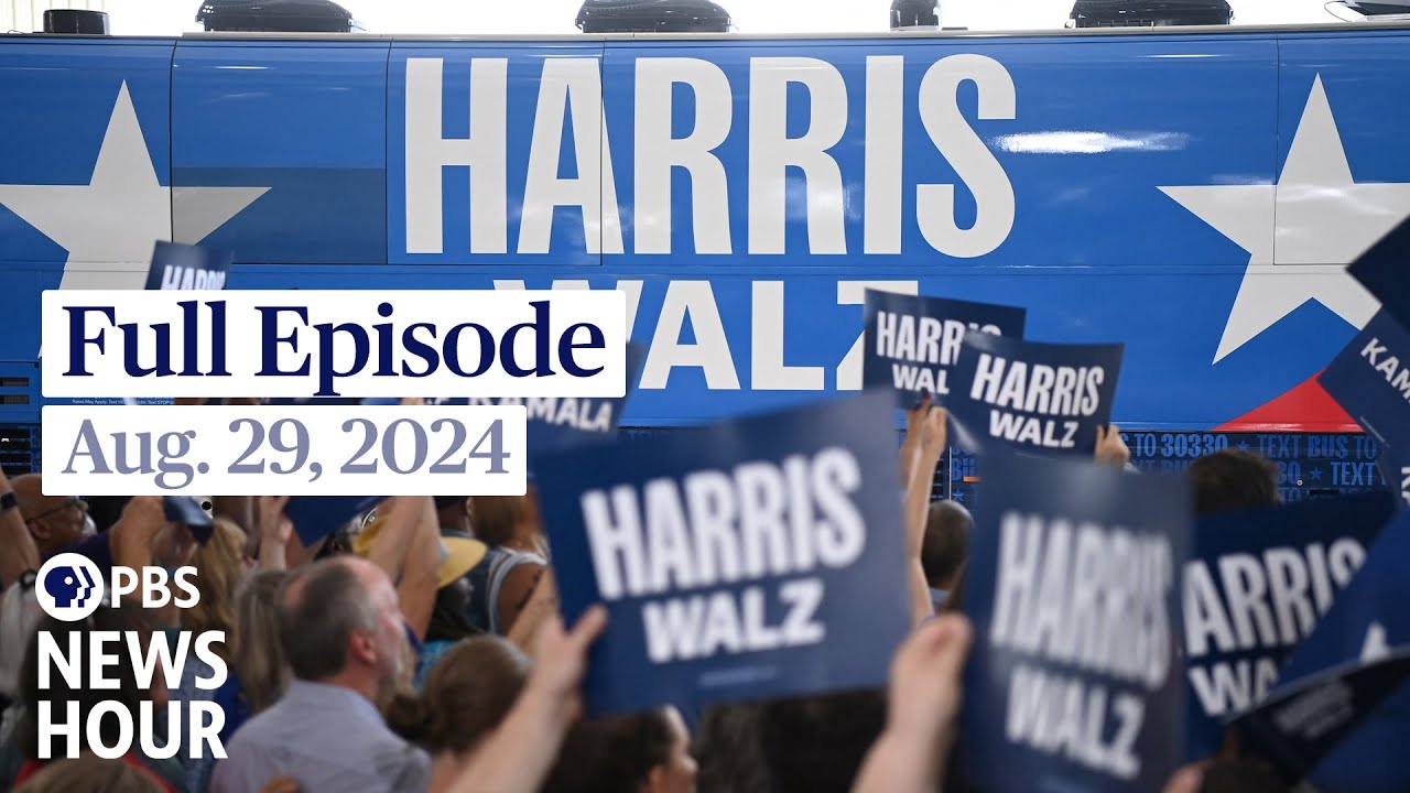PBS News Hour full episode, Aug. 29, 2024