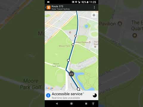 373 BUS COOGEE TO CIRCULAR QUAY