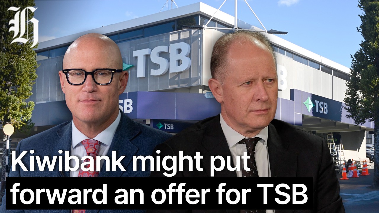 Kiwibank might put forward an offer for TSB. 'It's a bit surprising' | Herald NOW Business