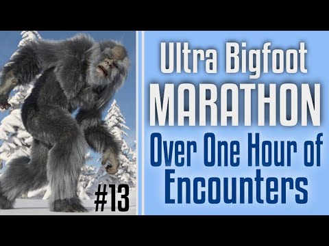 Bigfoot Ultra Marathon #13 - Over One Hour of Bigfoot Encounters