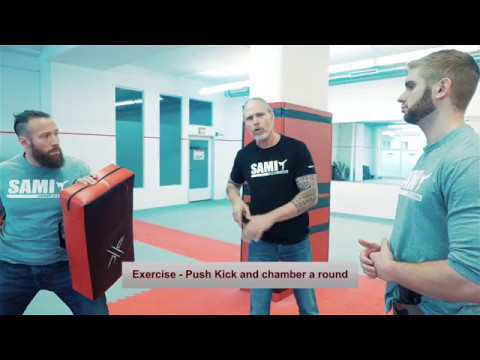 Gun training - defense agains knife attacks SAMICS - Ideas and Training Methods - PART 2