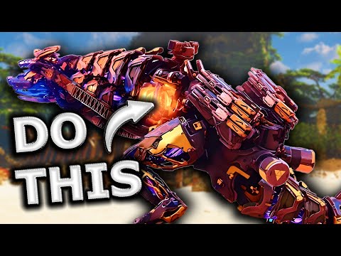 EASIEST WAY To Kill Apex Thunderjaw on ULTRA HARD (Faro's Tomb) - NO DAMAGE | Horizon Forbidden West