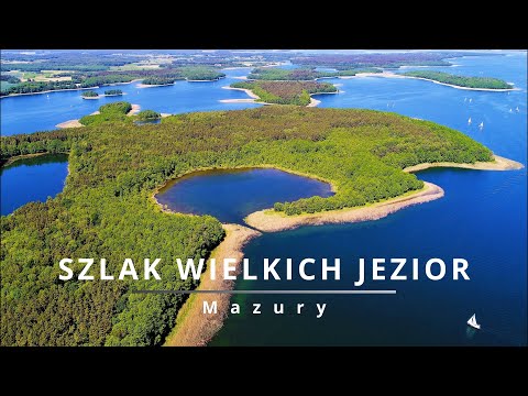 Szlak Wielkich Jezior Mazurskich z Drona 🇵🇱 | Cud Natury w Polsce