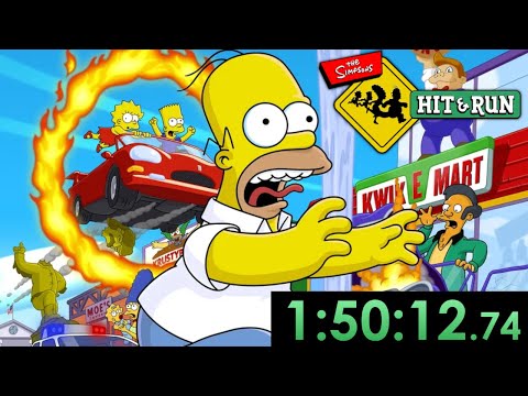 Let's Speedrun The Simpsons: Hit & Run