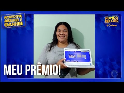 Faça a sua assinatura e concorra a prêmios incríveis