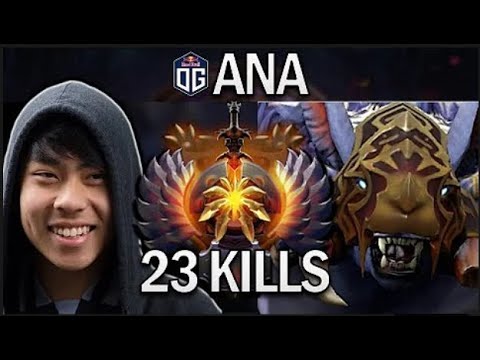 OG.ANA SMURF URSA WITH 23 KILLS - DOTA 2 7.30 GAMEPLAY