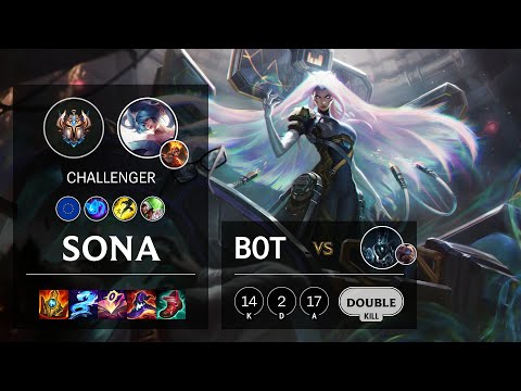 Sona Bot vs Karthus - EUW Challenger Patch 11.9