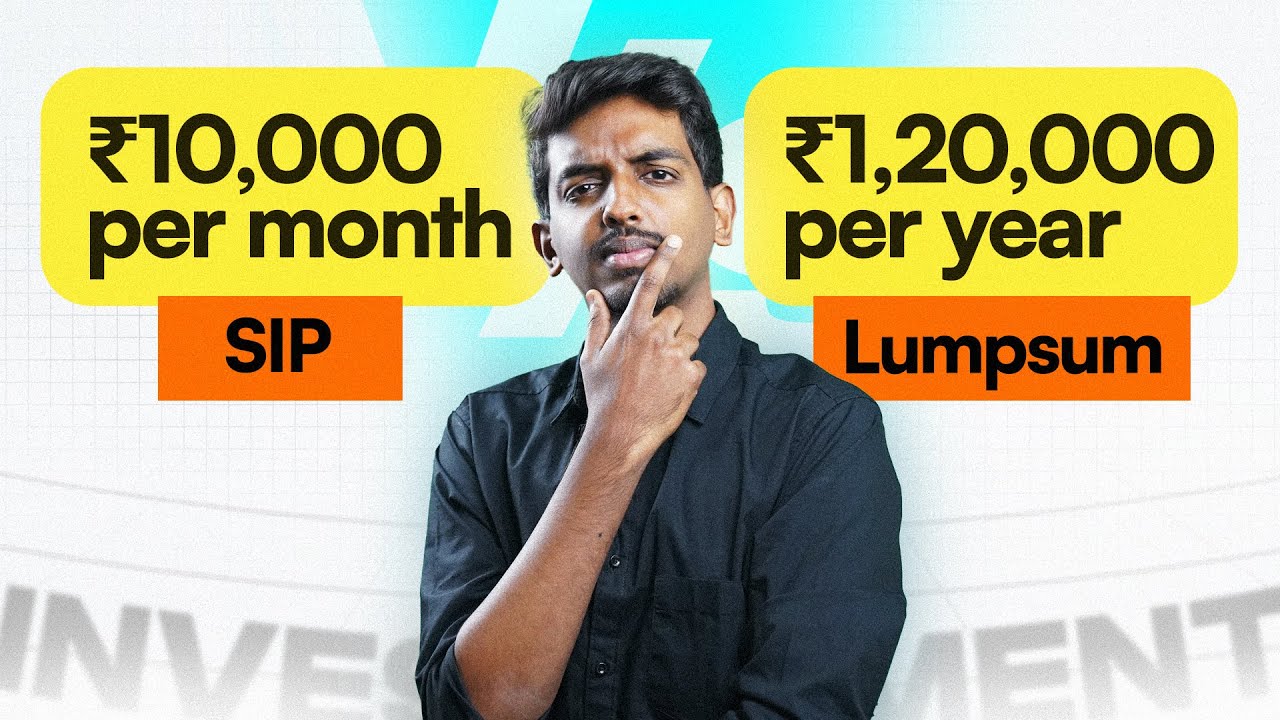 SIP 💧Vs Lump Sum 🌊 | Which is Better? Mutual Fund Investment for Long Term Wealth