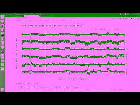 useR! International R User 2017 Conference Introduction to optimal changepoint detection algorithms