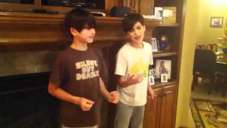 @RoneyBoys (Ian and Isaac) sing Michael Jackson Rockin Robin