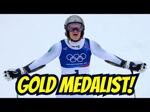 Your Newest Olympic Gold Medalist Lucas Pinheiro Braathen!