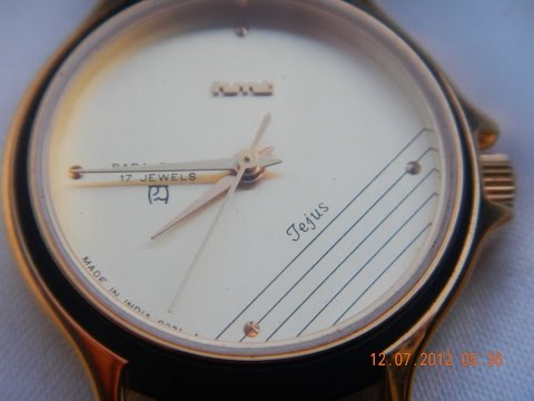 HMT Tejus mechanical wrist watch hands on review