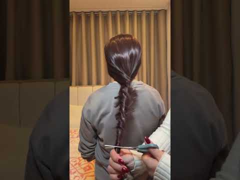 Results Cute hair cut hack  #fypchallenge