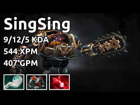 SingSing Timbersaw 9/12/5 K/D/A 544 XPM 407 GPM 134/7 LH/DN