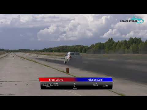Ergo Viisma - Mercedes-Benz C220d vs Kristjan Kukk - Audi S4. Dragrace@EDRAfinals2019