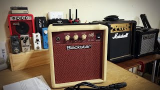 Video thumbnail for Blackstar Debut 10E Unbox & Demo by Birdbluesky