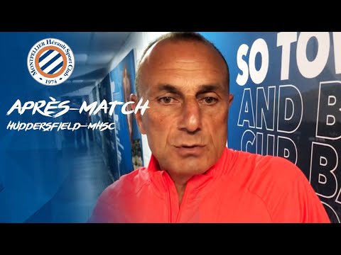 Michel Der Zakarian après HTAFC 1-1 MHSC