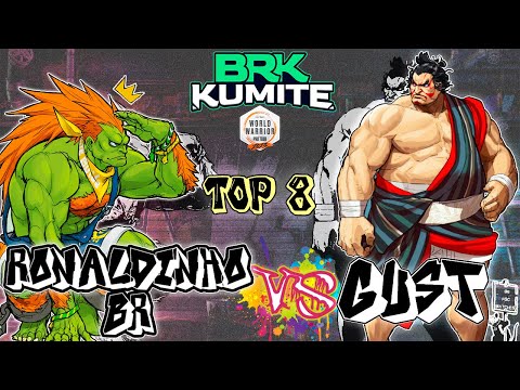 SF6 👊 RonaldinhoBR (Blanka) vs Gust (E. Honda) 👊 BR Kumite World Warrior #1 - Brasil - Top 8
