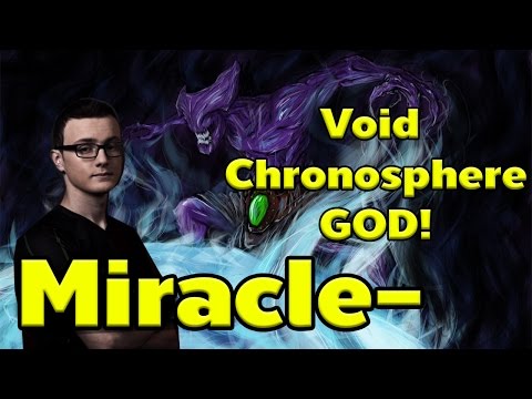 Miracle- Plays Faceless Void Chronosphere GOD!