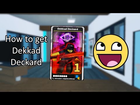 How to get Dekkad Deckard in Blox Cards!