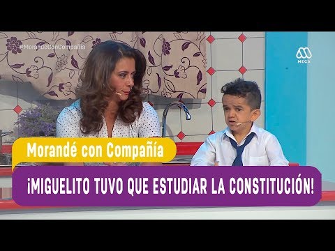 ¡Miguelito tuvo que estudiar la Constitución! - Morandé con Compañía 2019