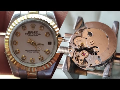 how to repair a fake rolex? assembly & disassembly of china caliber st6d-l#watches