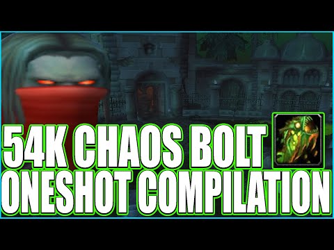54K Chaos Bolt Oneshots Compilation 9.2.5 - Destruction Warlock Is Not Dead! BuaLock