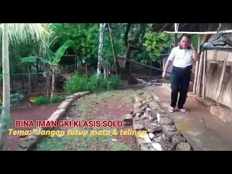 Bina Iman GKI Klasis Solo 3 Oktober 2020