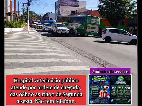 Hospital veterinário municipal em Francisco Morato SP. 