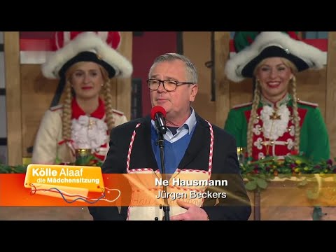 Jürgen Beckers als Ne Hausmann bei Mädchensitzung 2022