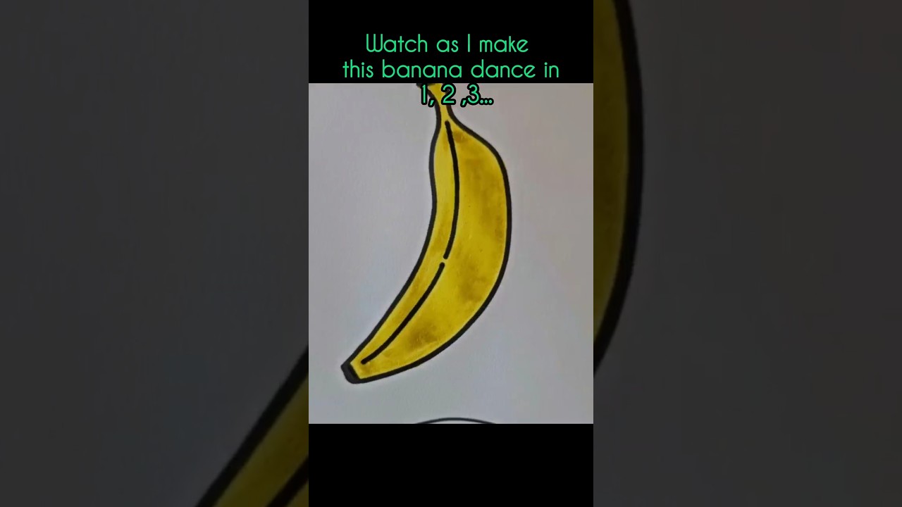 Color a dancing banana #funart #arttherapy #art