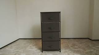 How to install a 4-drawer dresser storage tower