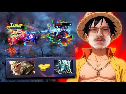 Why Topson went for this MONKEY KING MID BUILD...🐒