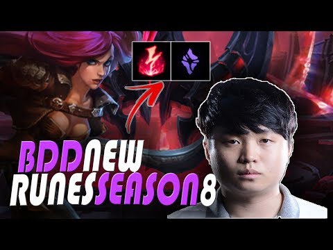 LZ BDD Katarina Mid - Season 8 New Runes