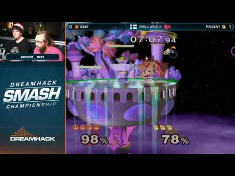 Smash - Best vs. Pricent - Pools Wave A - DreamHack Winter 2016