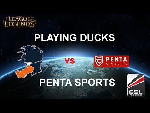 EPS Spring 2014 LoL Cup #1 - Playing Ducks vs Penta Sports - FINALE