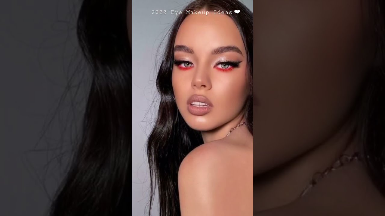 Fall 2022 Makeup Trends ❤︎ #makeup #youtubeshorts #2022