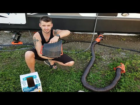 Camco Sidewinder RV Sewer Hose Support