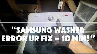 Samsung Washer WA45T3200AW/A4 UR Error Fix - Suspension Rods Replacement
