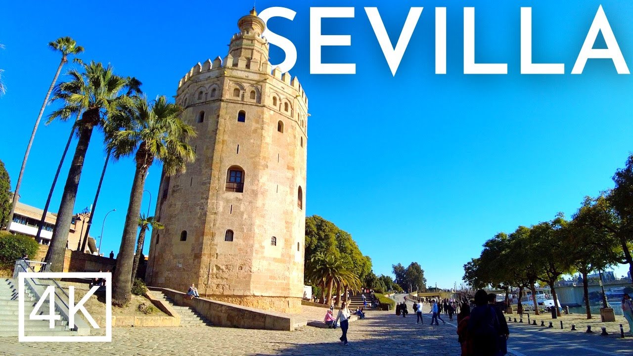 Immersive street-level walking tour through Seville, Spain, showcasing authentic urban landscapes, local architecture, and the vibrant atmosphere of the city's neighborhoods