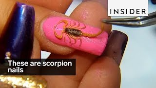 Scorpion nails are the latest nail trend hitting Mexico