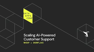 How WHOOP Scales AI-Powered Customer Support with Snowflake and Sigma Technology | Data Apps