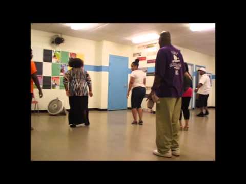 HIP HOP 101 line dance instruction by Litefoot - LDE 08-17-2015