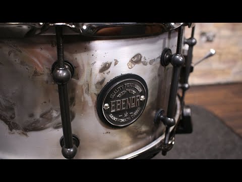 Ebenor Percussion Heavy Feather Aluminium Snare Drum - Drummer's Review