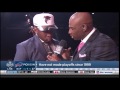 Takkarist McKinley drops F Bomb during 2017 Draft "Fine me later!" (Uncensored)