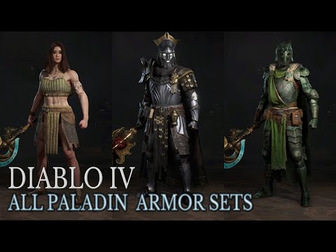 Diablo IV - ALL Paladin Gear Sets