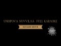 Undipova Nuvvilaa  Full Karaoke || Savaari Songs ||  Spoorthi  || 2021
