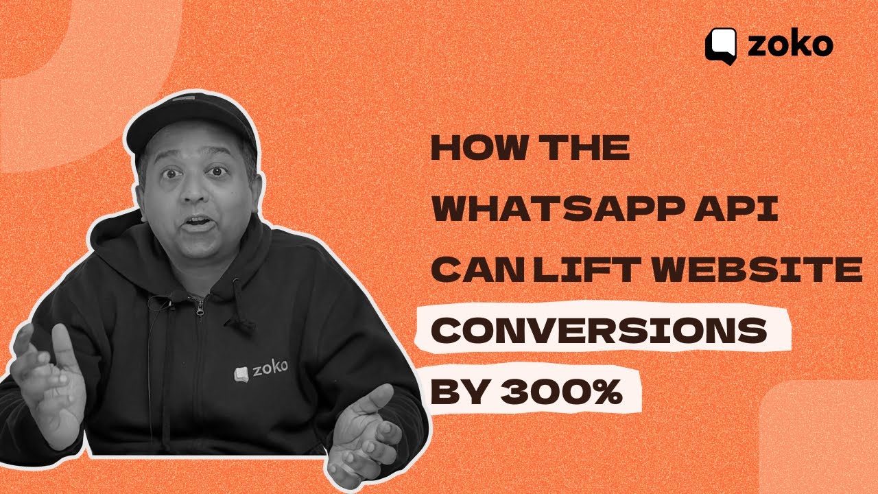 How the WhatsApp API can lift website conversions by 300%